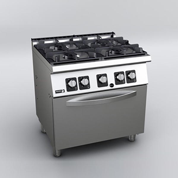 Four burner cooker 